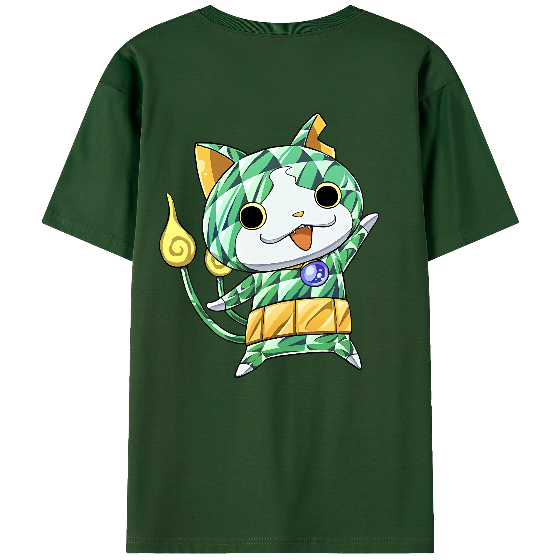 （画像用） 妖怪ウォッチ Yo-kai Watch 綿100％半袖Tシャツ（背面プリント）